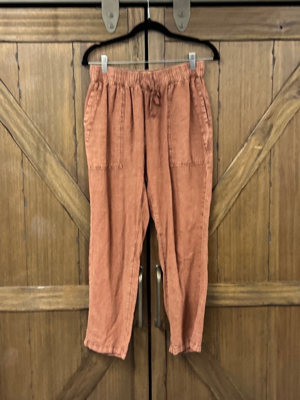 Pilcro Relaxed Linen Pull On Elasticized Drawstring Casual Pant Size XSP